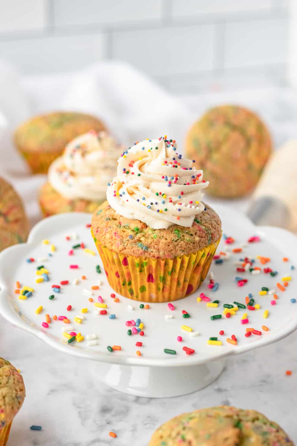 Easy Homemade Funfetti Cupcakes Recipe 365 Days Of Baking