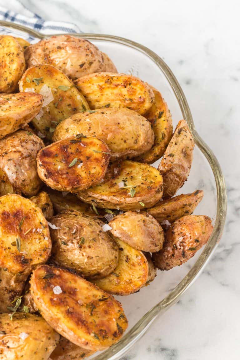 Crispy Air Fryer Baby Potatoes Easy Side Dish Days Of Baking