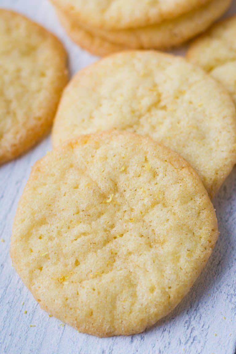 Lemon Sugar Snaps {Lemon Sugar Cookies} - 365 Days of Baking