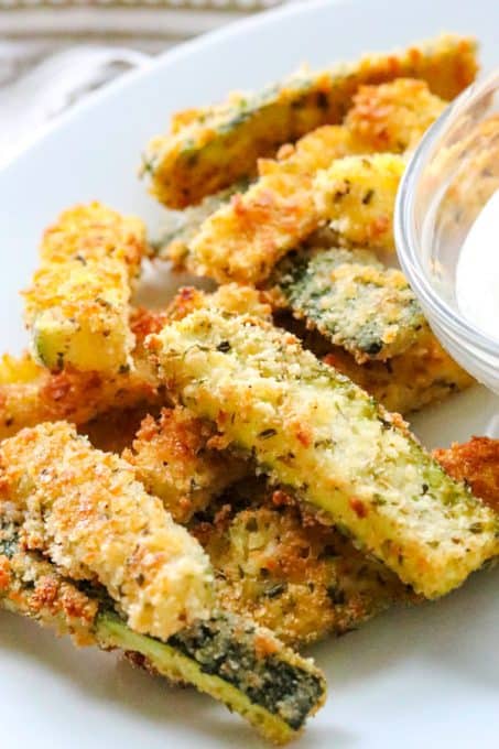 Parmesan Zucchini Fries Recipe | 365 Days of Baking and More