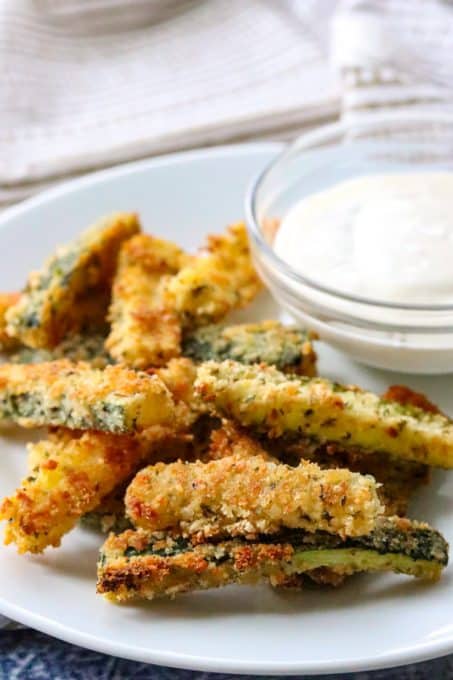 Parmesan Zucchini Fries Recipe | 365 Days of Baking and More