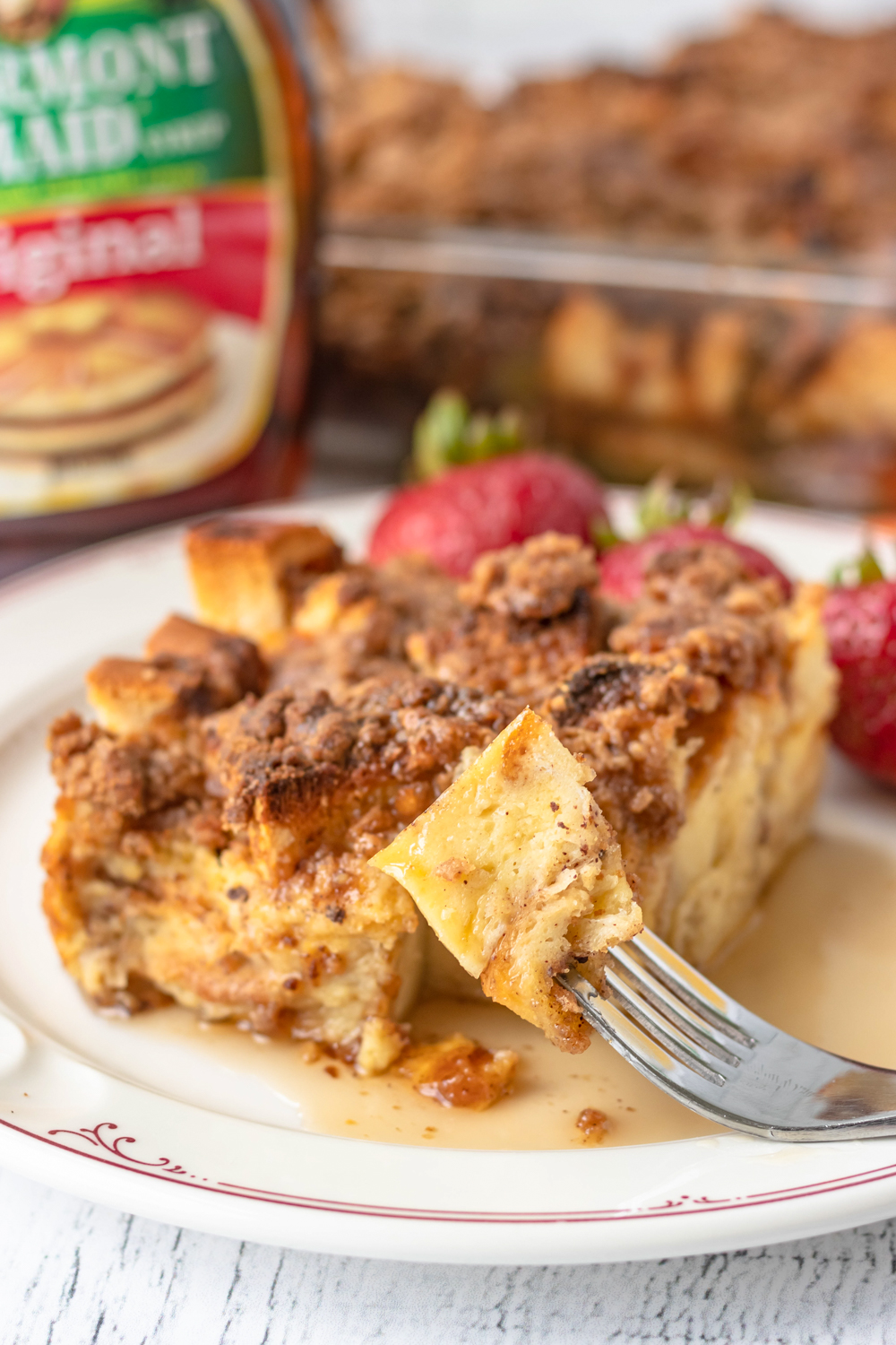 Easy Baked Cinnamon French Toast {Make-Ahead} | 365 Days Of Baking