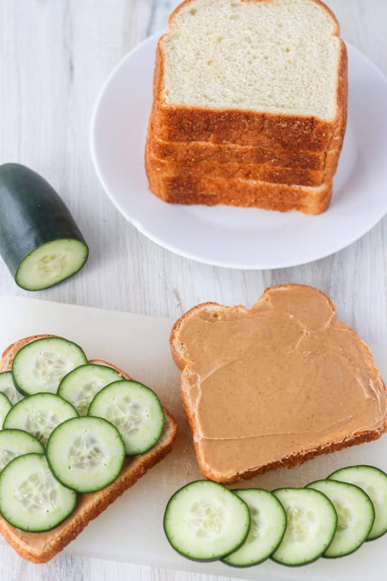 Peanut Butter and Cucumber Sandwich (It's Yummy!) | 365 Days of Baking