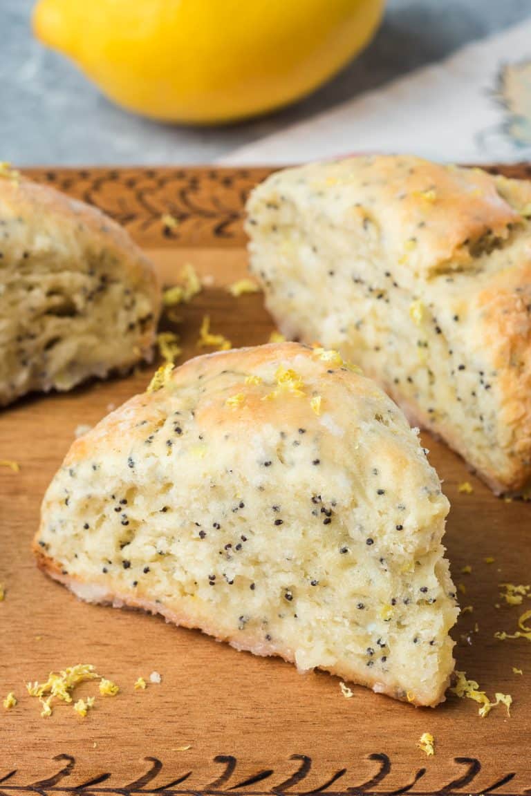 Easy Lemon Poppy Seed Scones 365 Days Of Baking And More 1455