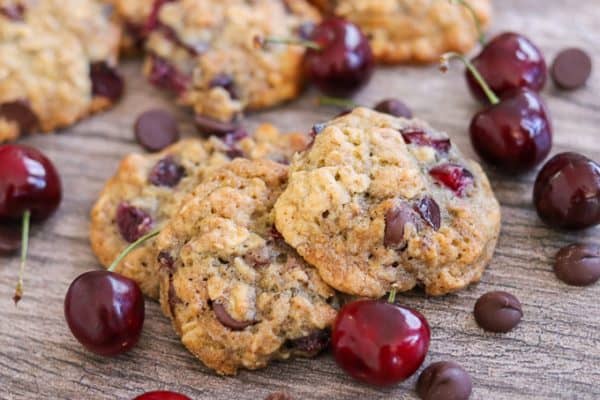 Dark Chocolate Cherry Oatmeal Cookies 365 Days Of Baking 