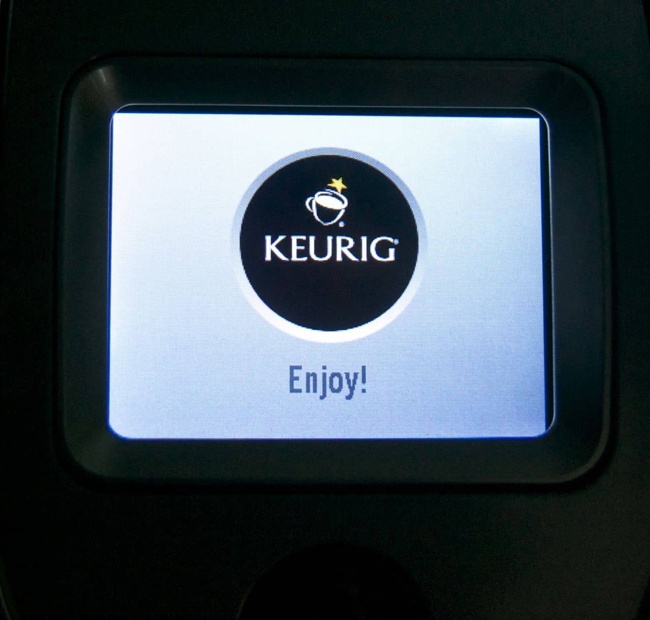 Keurig 2.0 outlet screen blank