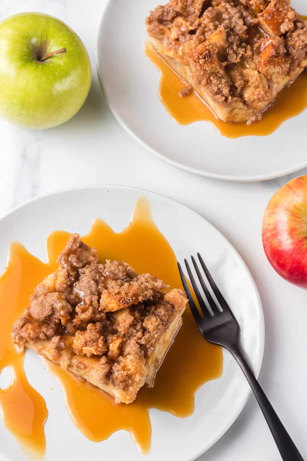 Caramel Apple French Toast Bake - 365 Days Of Baking