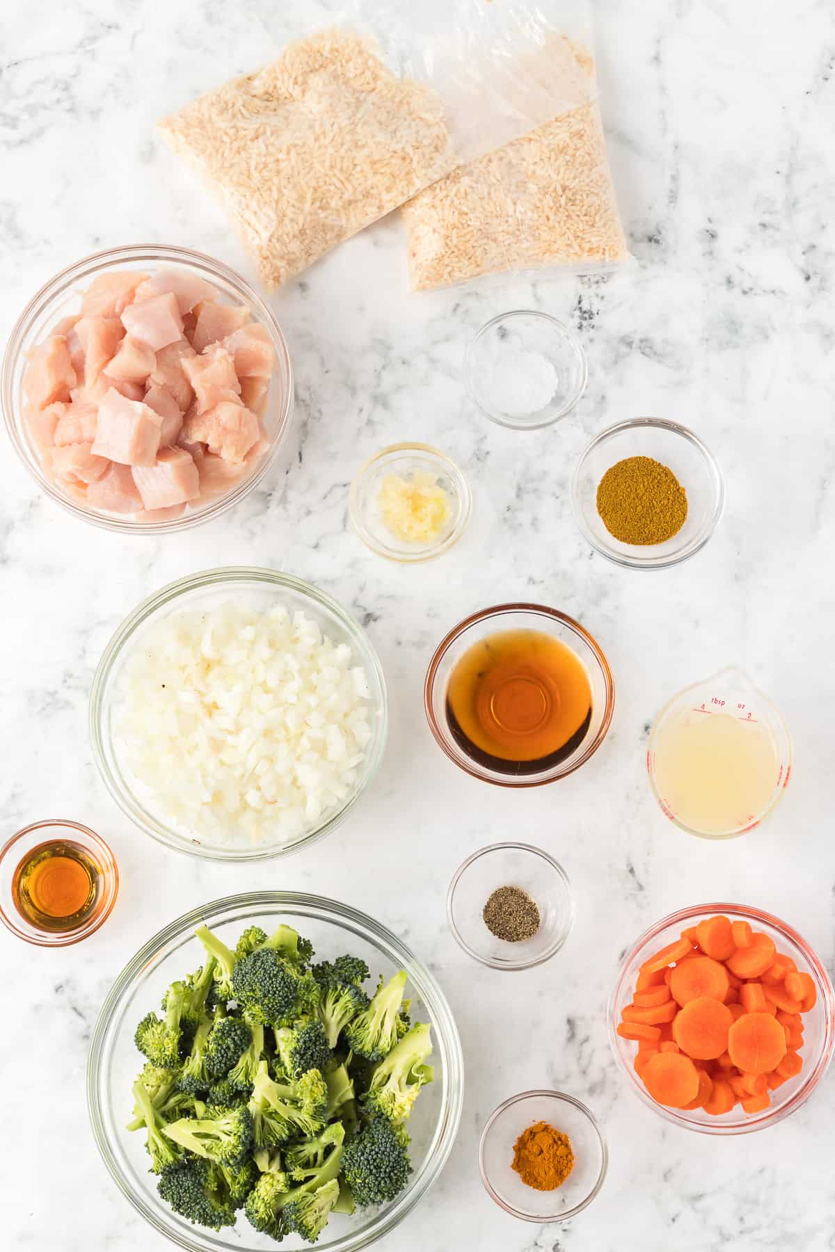 Curried Rice With Chicken and Vegetables