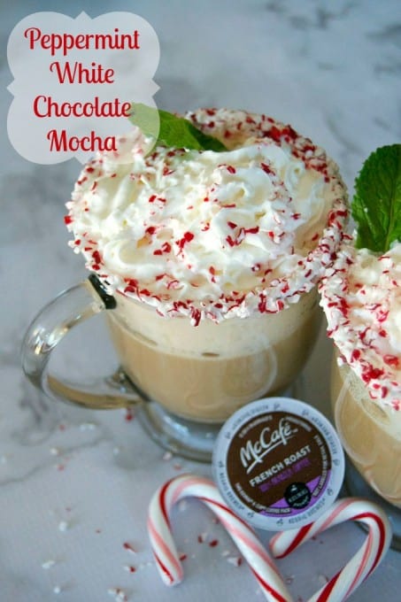 Peppermint White Chocolate Mocha - 365 Days of Baking