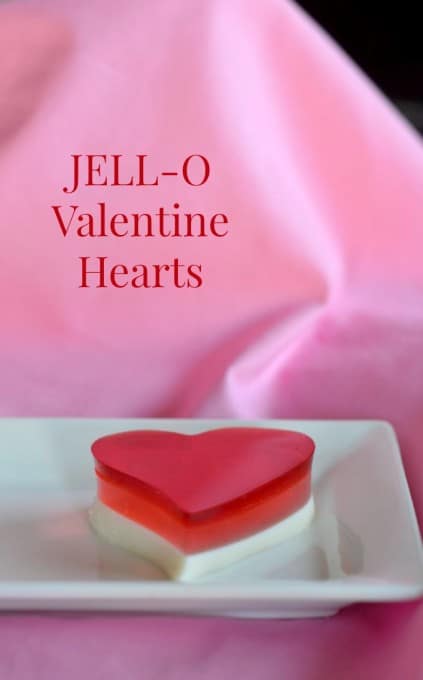 Jell-O Valetine Hearts - 365 Days of Baking and More