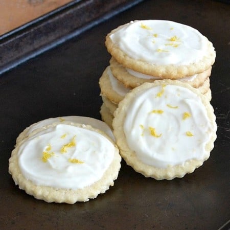 Lemon Coconut Sugar Cookies - 365 Days of Baking