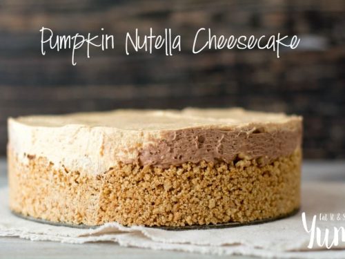 No Bake Pumpkin Nutella Cheesecake 365 Days Of Baking