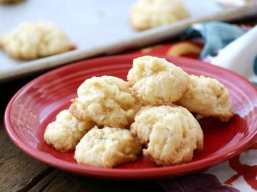 Cappuccino Cream Cheese Cookies - Overtime Cook