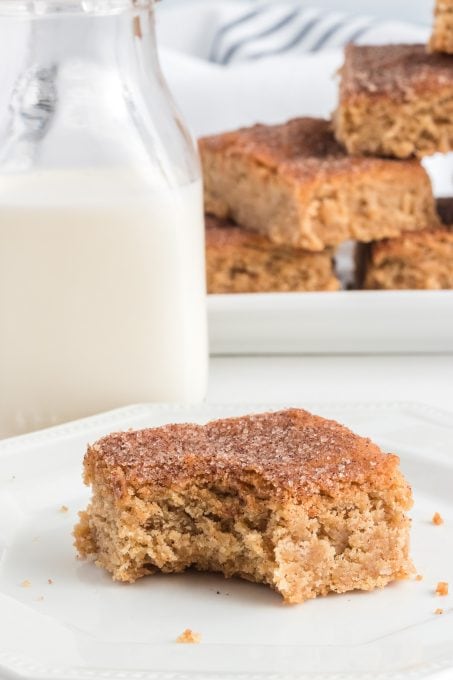 Easy cinnamon sugar bars.