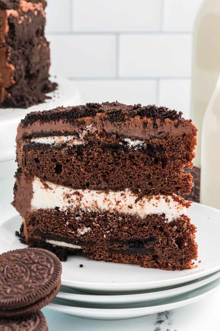 Oreo Cake with Oreo Cookies INSIDE!! | 365 Days of Baking and More