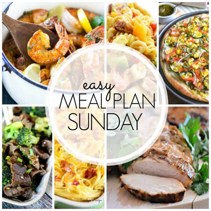 Easy Meal Plan Sunday {Week 58}