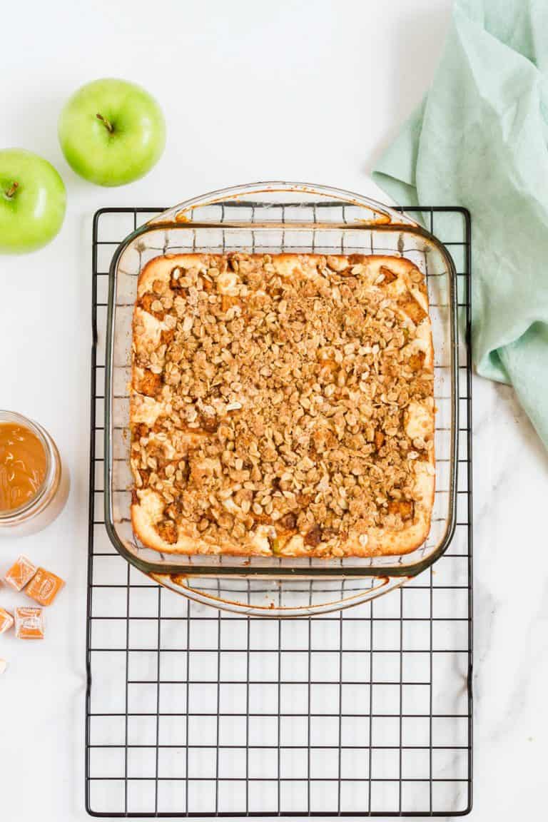 Caramel Apple Cheesecake Bars | 365 Days of Baking and More