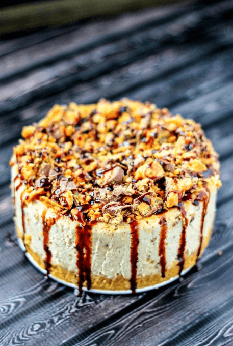 Slow Cooker Butterfinger Cheesecake - Domestic Superhero | Easy Meal Plan Sunday {Week 60}