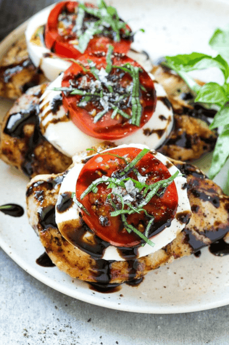 Chicken Caprese - Dinner at the Zoo | Easy Meal Plan Sunday {Week 61}