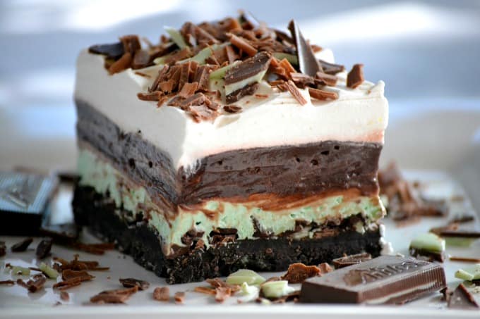 Chocolate Mint Dream Bars