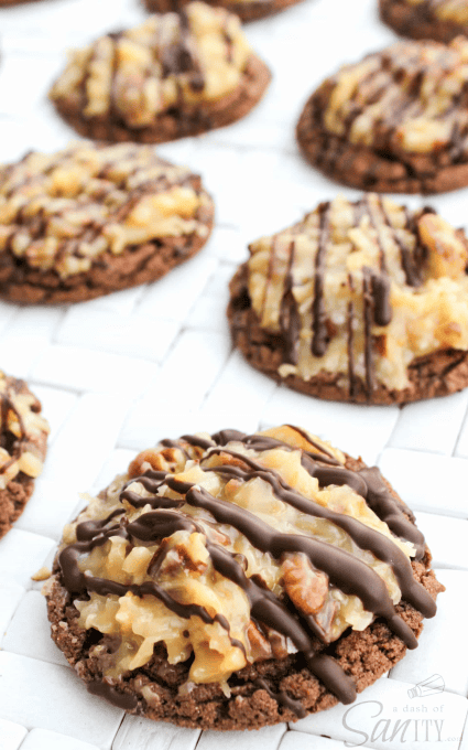 German Chocolate Cake Cookies - A Dash of Sanity | Easy Meal Plan Sunday {Week 63}