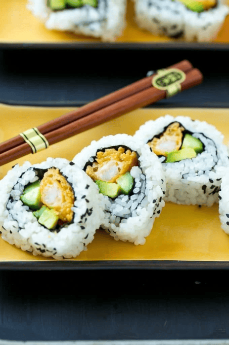 Shrimp Tempura Roll - Dinner at the Zoo | Easy Meal Plan Sunday {Week 63}