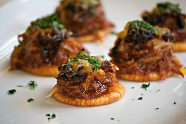 Sweet and Spicy Coca-Cola Shredded Pork Bites