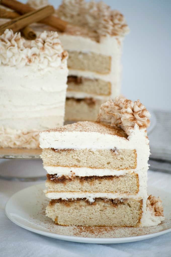 Cinnamon Roll Layer Cake 365 Days Of Baking And More 9934