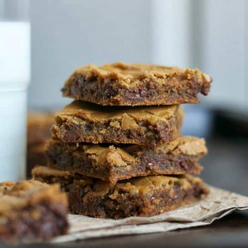 Butterscotch Chocolate Chip Brownies - 365 Days of Baking and More