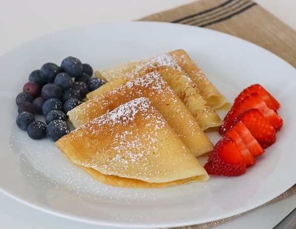 crepes - thin pancake recipe - northern homestead on crepe recipe without pancake mix