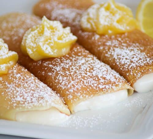 Lemon Crepes Recipe- 365 Days of Baking and More