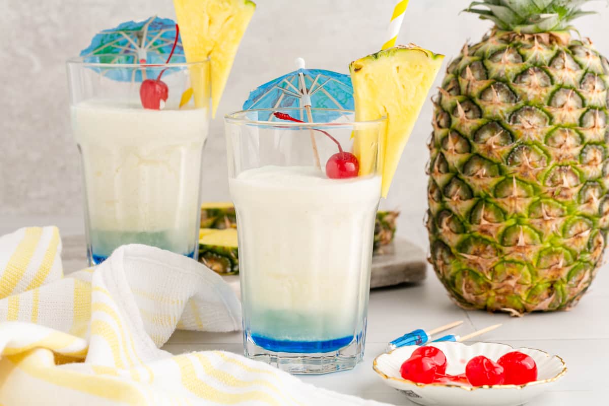 Frozen Blue Hawaiian - Shake Drink Repeat