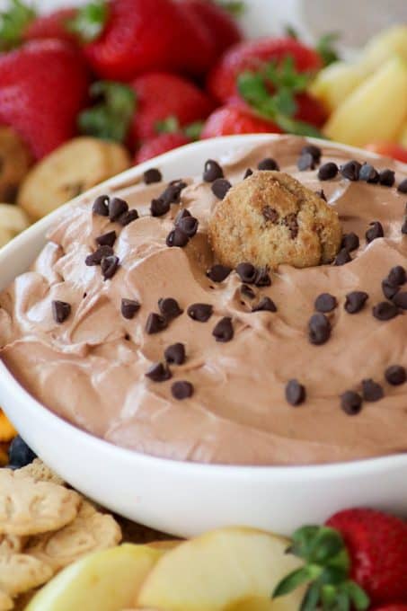 Chocolate Cheesecake Dip - 365 Days of Baking and More