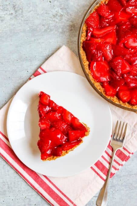 Strawberry Pretzel Pie - 365 Days of Baking