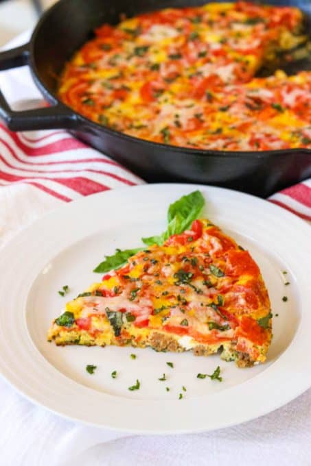 Meat Lover's Pizza Frittata - 365 Days of Baking