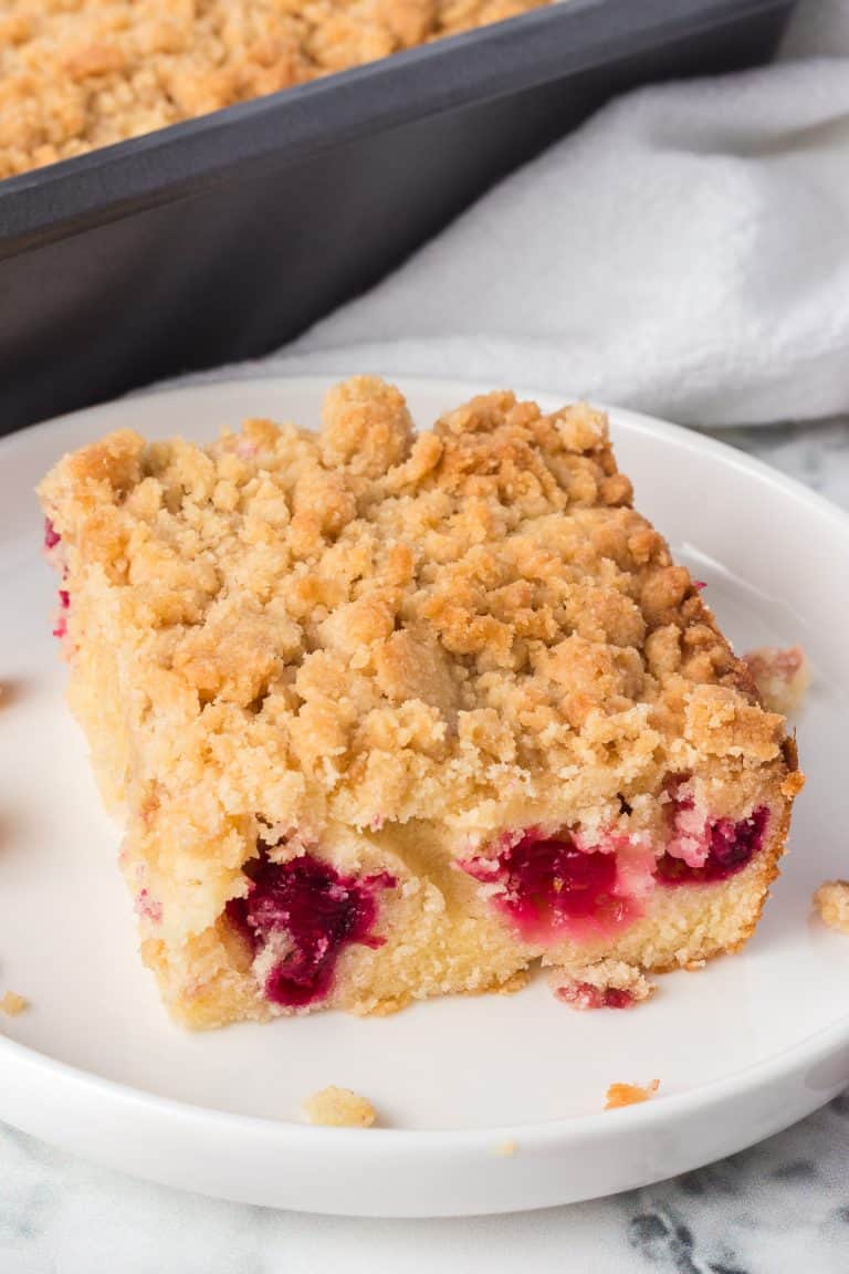 Easy Cranberry Coffee Cake | 365 Days of Baking and More