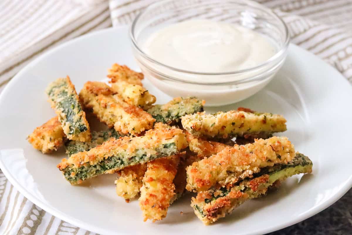 Parmesan Zucchini Fries Recipe | 365 Days of Baking and More