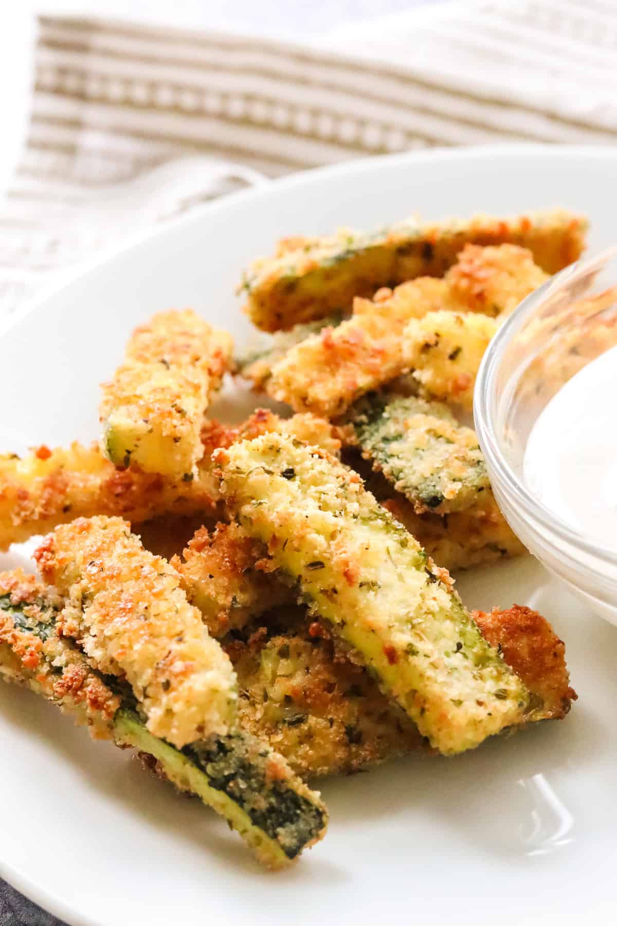 Parmesan Zucchini Fries Recipe | 365 Days of Baking and More