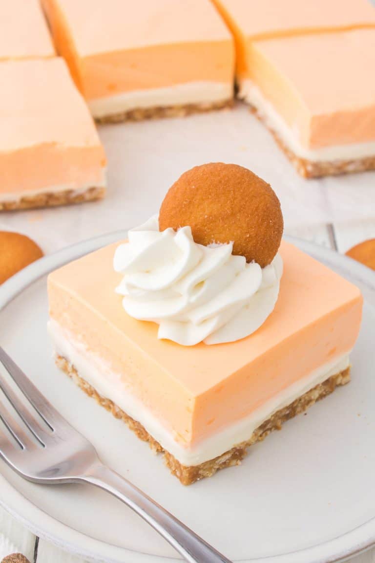 No Bake Orange Creamsicle Dream Bars | 365 Days of Baking