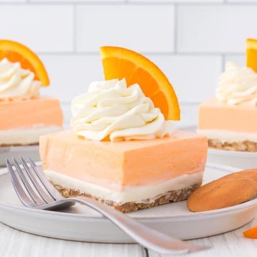 No Bake Orange Creamsicle Dream Bars Days Of Baking