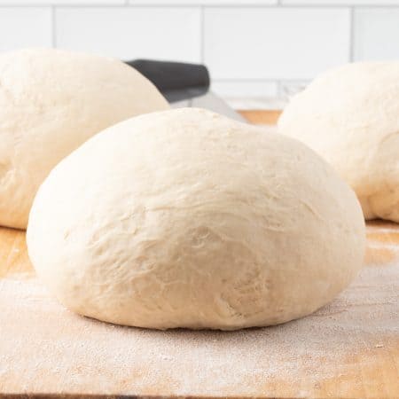 Homemade Pizza Dough - THREE medium pizzas from one recipe.