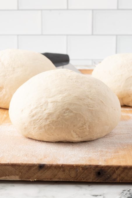 Homemade Pizza Dough - THREE medium pizzas from one recipe.