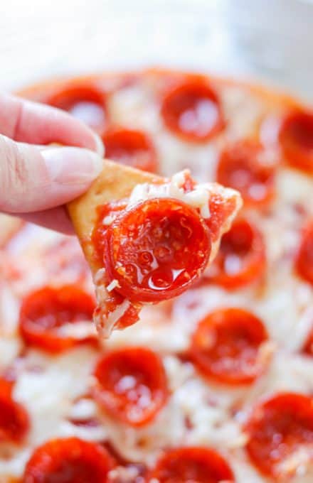 Easy Hot Pepperoni Pizza Dip | 365 Days of Baking and More