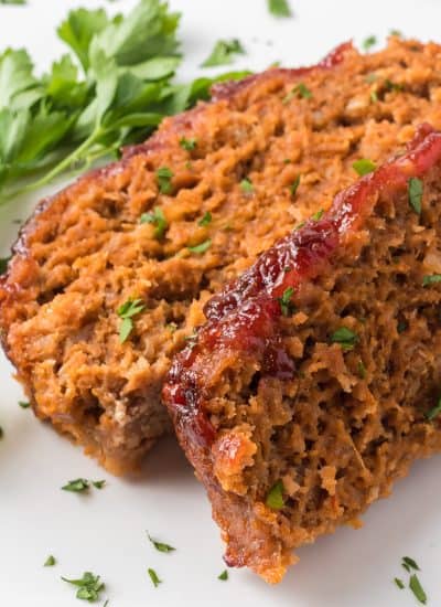 Ingredients for Classic Meatloaf Recipe.