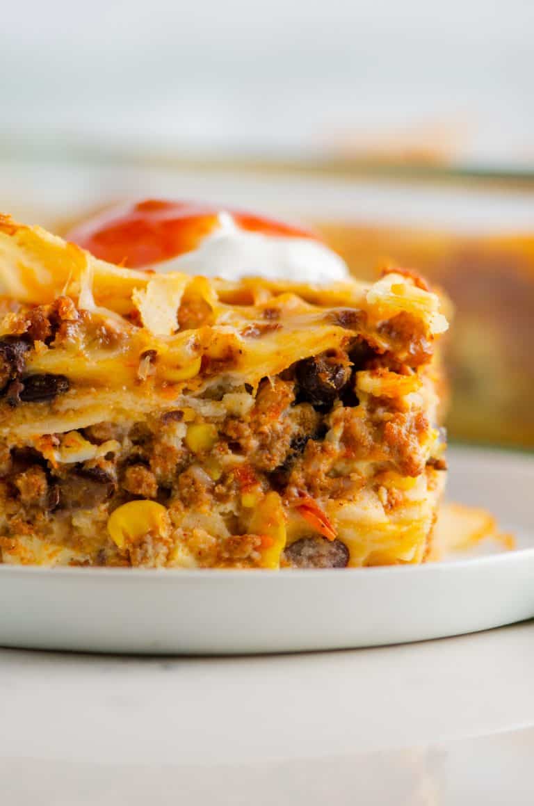 Make-Ahead Mexican Breakfast Casserole With Cheesy Eggs And Chorizo