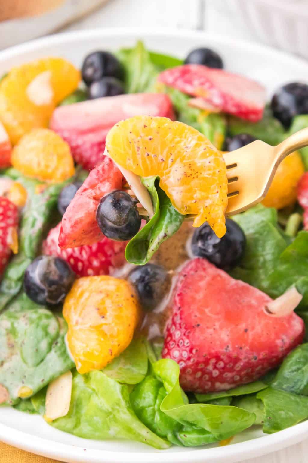 Strawberry Spinach Salad With Poppy Seed Dressing 365 Days Of Baking