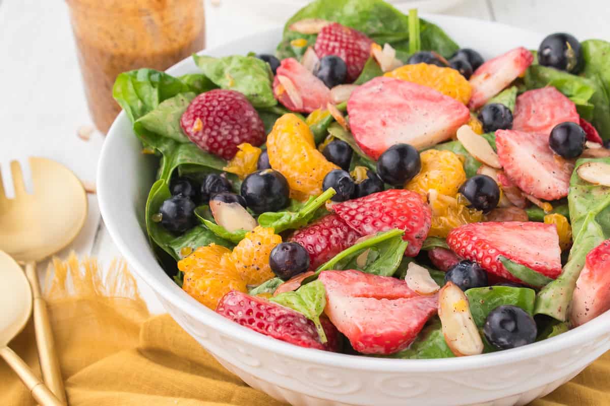 Strawberry Spinach Salad