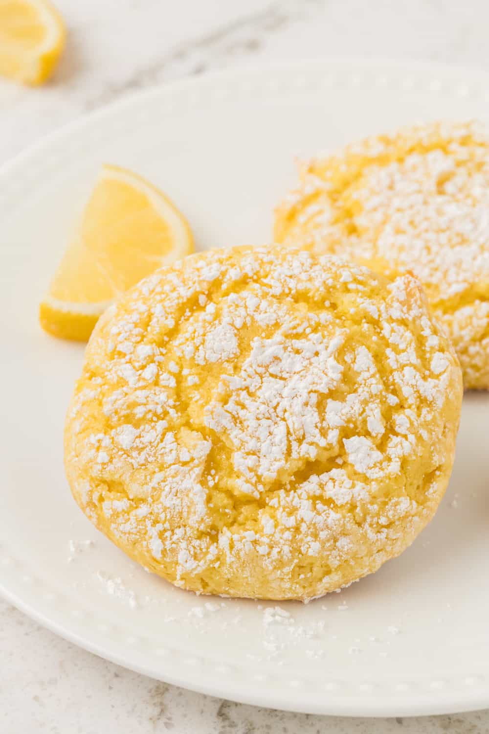 Easy Lemon Cake Mix Cookies | 365 Days of Baking and More