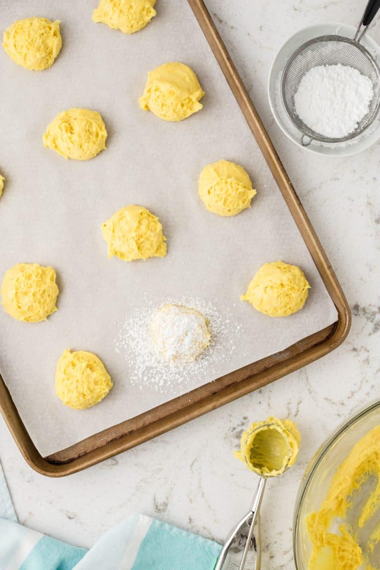 Easy Lemon Cake Mix Cookies | 365 Days of Baking and More