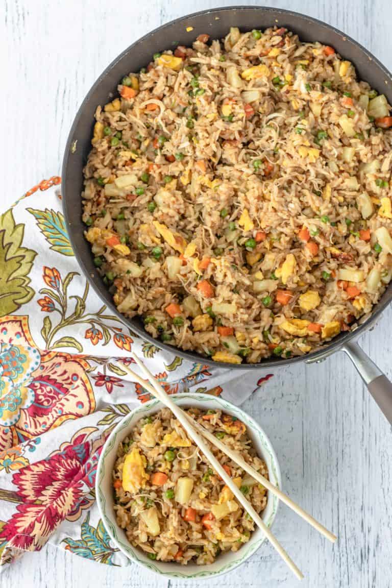 Easy Chicken Fried Rice Recipe | 365 Days of Baking and More